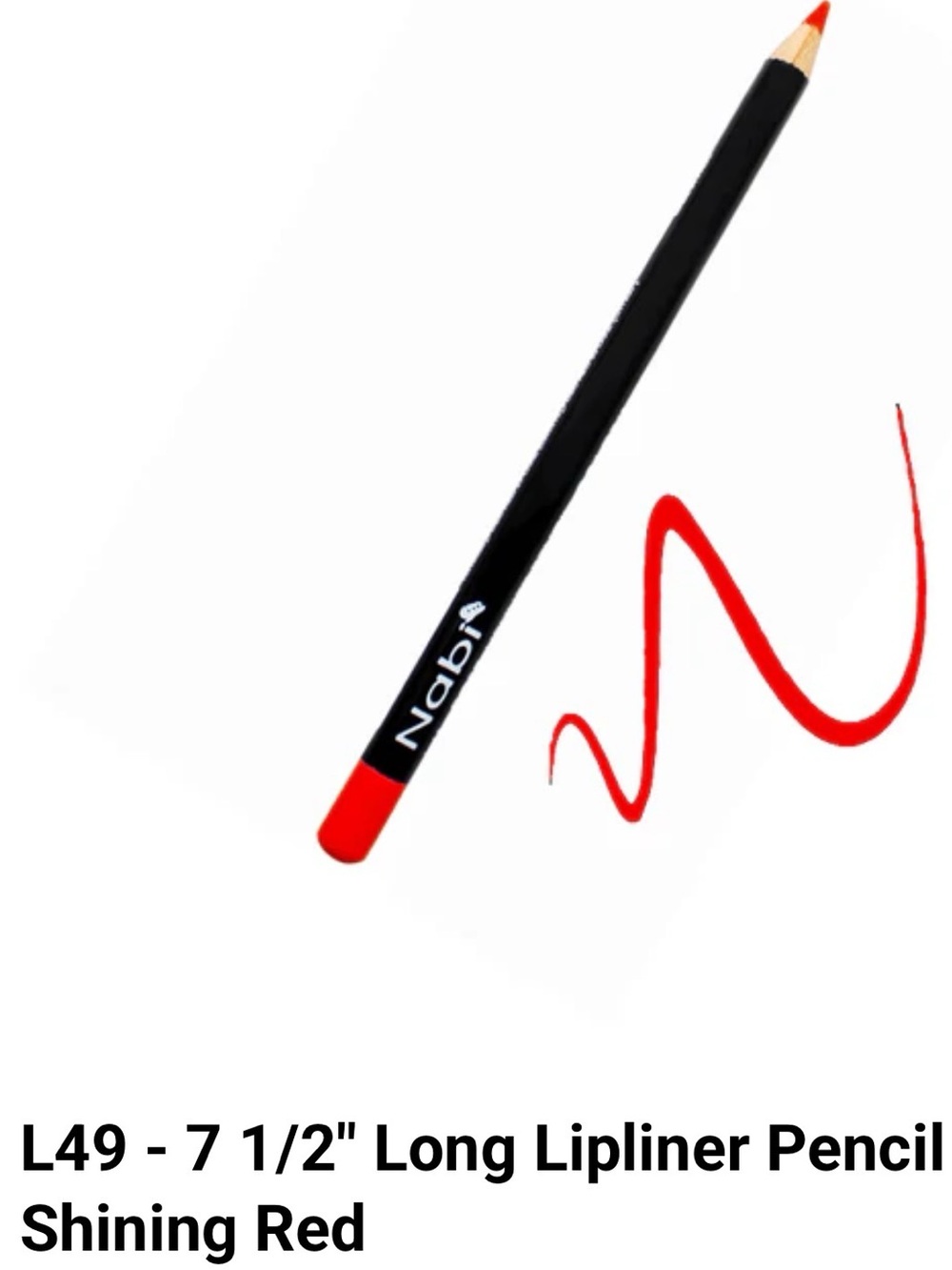 Nabi Authentic 7.5” Lip Liner Pencils 18pc Bundle-Assorted Color Collection NEW - Picture 12 of 16